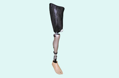 骨格構造 大腿義足 外装なし